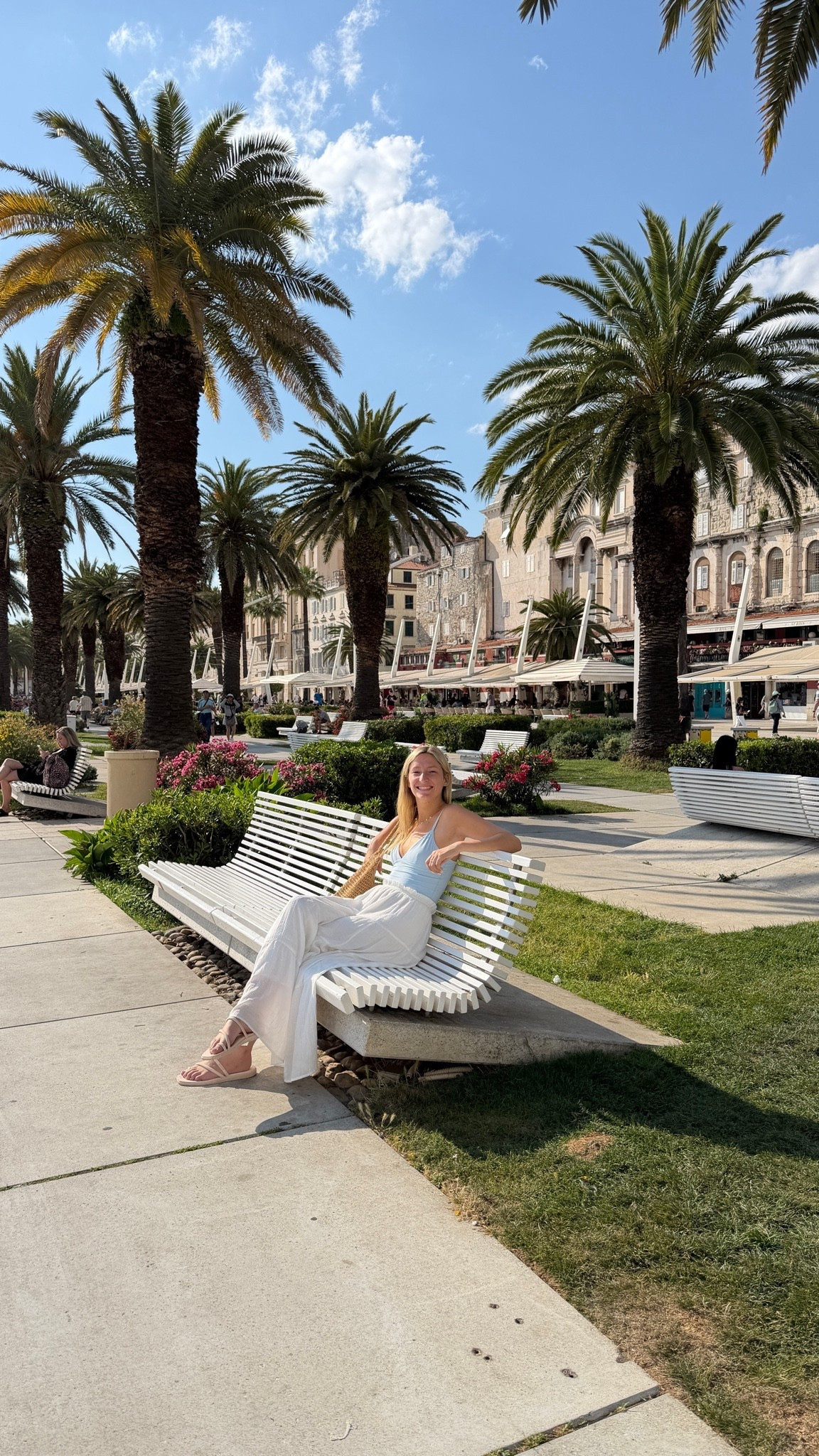 Cruise outfit for our stop in Split, Croatia 🇭🇷 

Summer travel, travel outfits, white flowy skirt

#LTKootd #LTKTravel