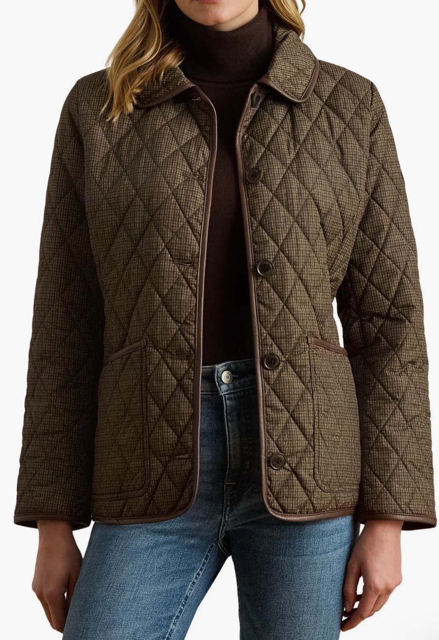 Quilted jacket 
Jacket 

#LTKSeasonal