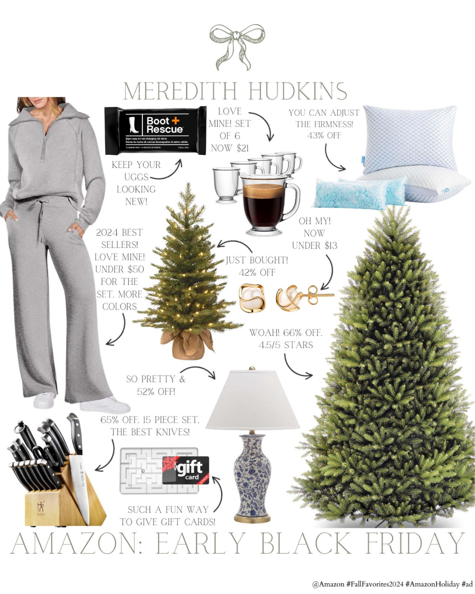 @Amazon early Black Friday deals are officially here #ad ! Here are some of my favorite deals so far. I can't get enough of these best selling home, fashion and beauty products!

Follow me the @shop.LTK app to learn more about Amazon's products & deals. I've linked all these products in my LTK Shop so you can shop directly from the app! @Shop.LTK #liketkit liketk.it/xx

#fallfavorites2024 #amazonholiday
Meredith Hudkins preppy style, classic style, timeless, home decor, traditional home decor, household essentials, sale finds, home decor, beauty women's fashion, fall fashion, winter fashion, autumn style, autumn fashion, fall outfits, Christmas, Amazon fashion

#LTKHome #LTKStyleTip #LTKCyberWeek