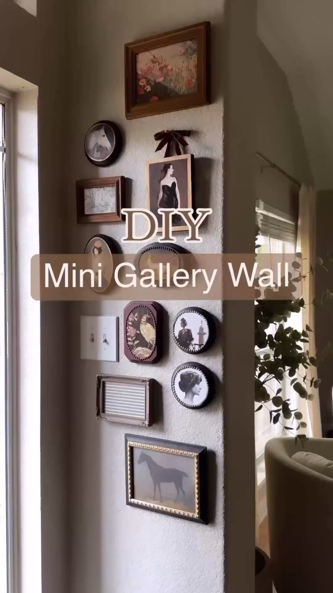 DIY mini gallery wall! ✨

One of my very favorite DIY’s to achieve an affordable complete gallery wall. 🖼️ 🖤
I went to Dollar Tree and got some wood plaques (different shapes), then painted them black, and found art prints in books or magazines to mod podge to the plaques surface! 💁🏻‍♀️♥️🤌🏼 and it looks like vintage framed art! 😍😍

#diyhomeprojects #gallerywalldecor #diy #diyhomeprojects #affordablehomedecor

#LTKSaleAlert #LTKHome #LTKSeasonal