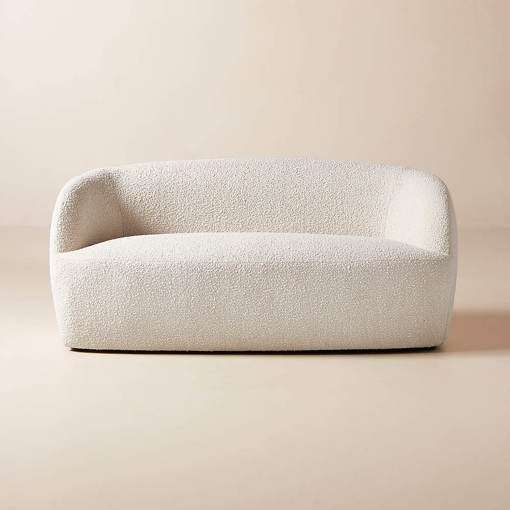 Gwyneth 68" Boucle Loveseat by Goop + Reviews | CB2 | CB2