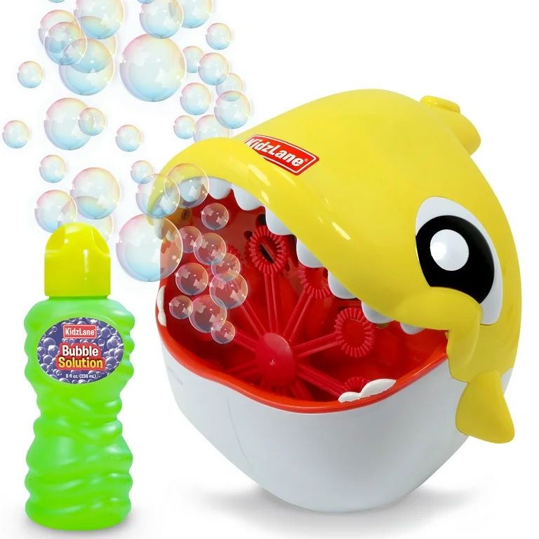Kidzlane Shark Bubble Machine – Automatic Bubble Blower - 500 Bubbles per Minute | Walmart (US)