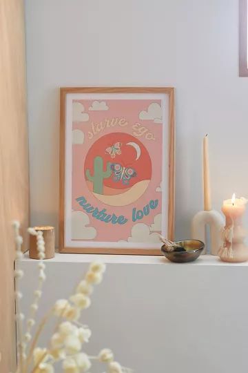 Exquisite Paradox Nurture Love Art Print | Urban Outfitters (US and RoW)