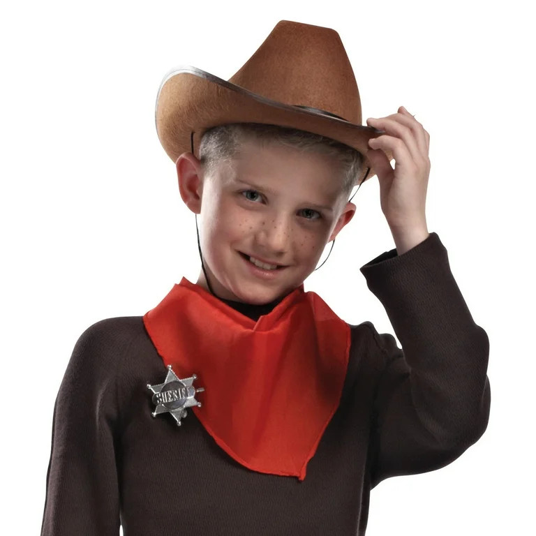 Cowboy Dress-up Kit, Halloween Accessory for Children, by Way to Celebrate | Walmart (US)