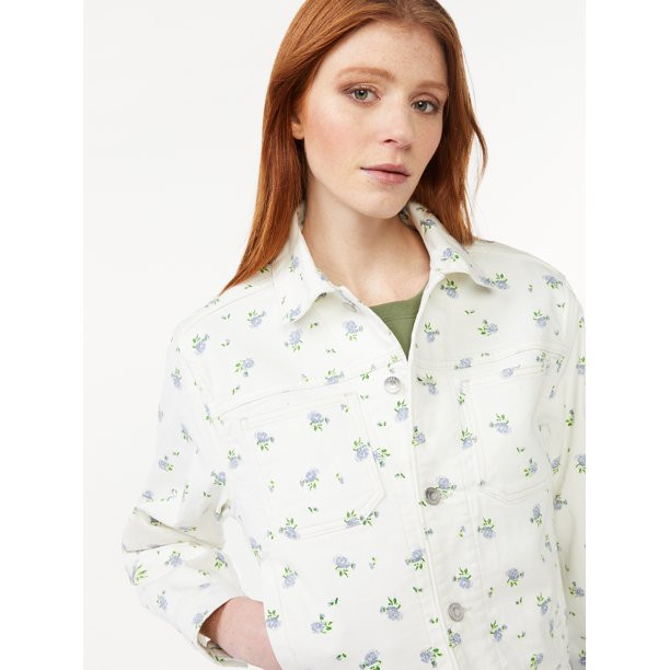 Free Assembly Women's Denim Jacket | Walmart (US)