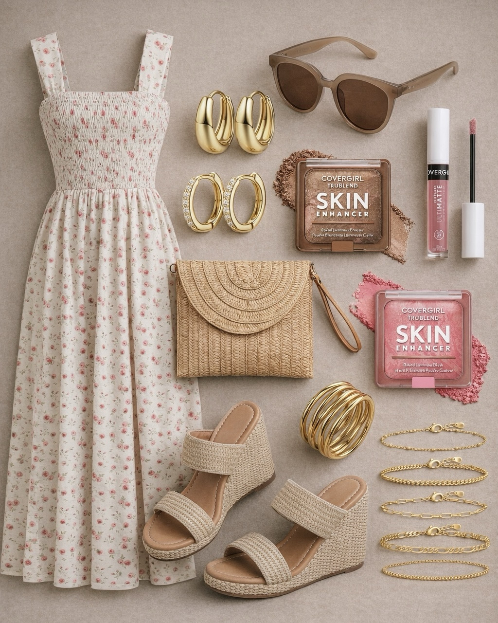 Spring Amazon Fashion Finds You’ll Wear on Repeat

Follow @farmtotablecreations on Instagram for more home finds and styling ideas 🤍

The easiest spring outfit refresh—this floral midi dress is lightweight and flattering, paired with woven wedges and a neutral clutch for that effortless pulled-together look. Finished with gold jewelry, oversized sunnies, and soft everyday makeup for a fresh, feminine vibe that works for everything from brunch to weekend outings.

#springdress #wedges #handbag #jewelry #sunglasses #ootd

spring dress | floral dress | midi dress | woven wedges | neutral heels | straw clutch | gold hoops | stacked rings | bracelets set | sunglasses | spring outfit | casual outfit | brunch outfit | feminine style | neutral accessories | everyday jewelry | amazon fashion | affordable style | outfit ideas | vacation outfit | date night look | summer transition | warm weather style | neutral fashion | closet staples

#LTKBeauty #LTKHome #LTKootd