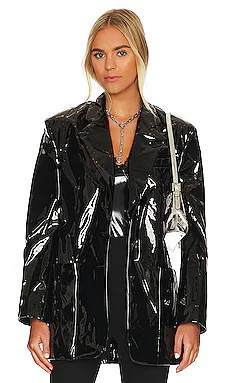 AFRM Agnes Oversized Blazer in Noir from Revolve.com | Revolve Clothing (Global)