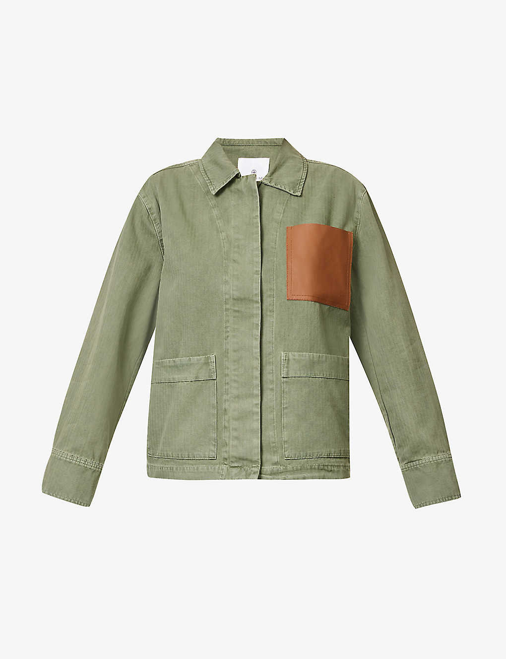Jake faded-wash regular-fit cotton jacket | Selfridges