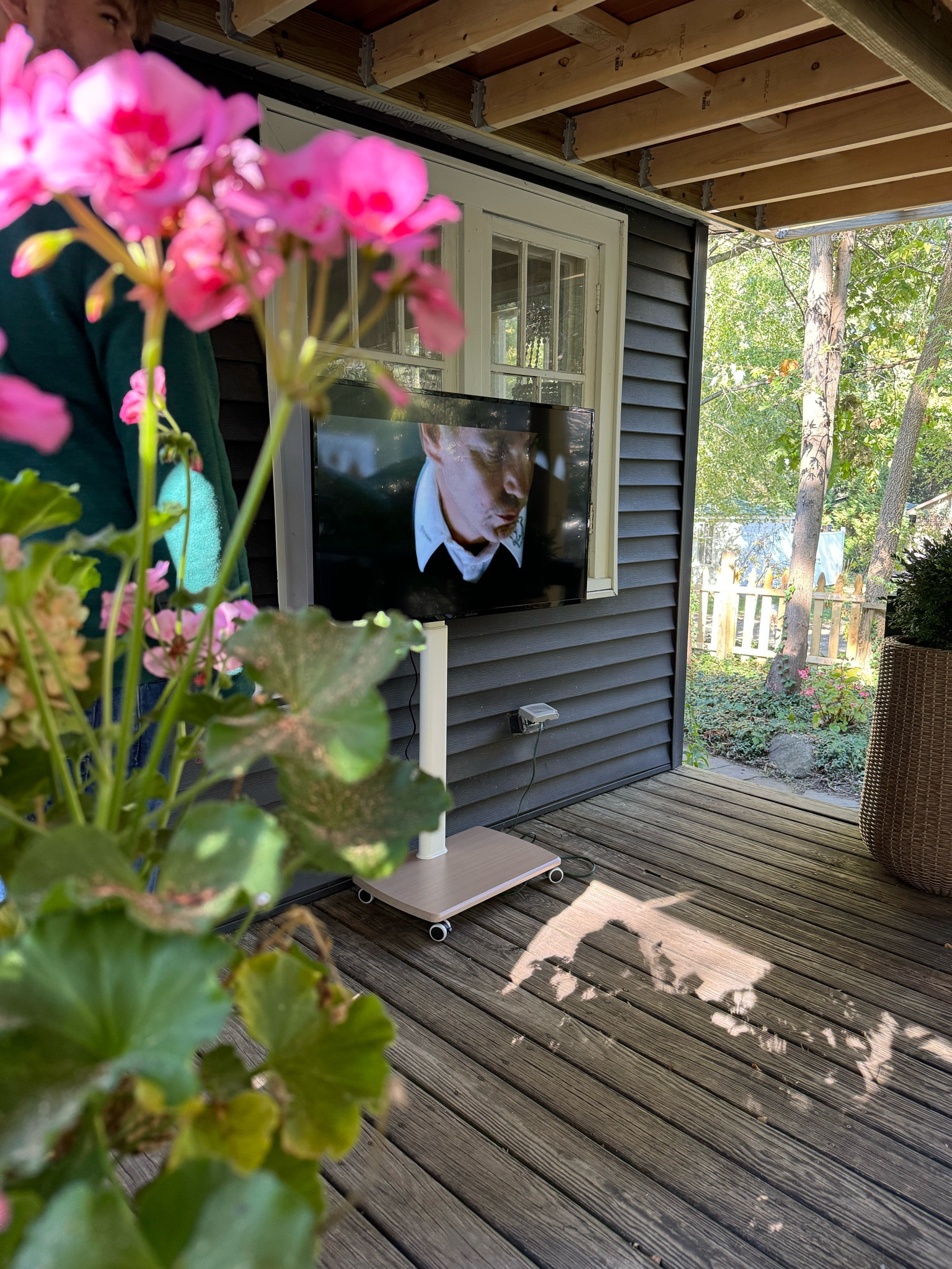 Best fall addition to our new covered pergola?  This TV stand!  It’s an outdoor living space and one that we can use in a bedroom or kitchen, where ever we like.  It has wheels and steady.  We love it!  

#LTKGiftGuide #LTKParties #LTKHome