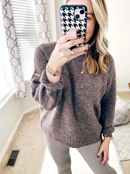 Old navy sweater!
Not itchy, very soft and covers most of my 🍑
TTS wearing a medium!
Sooo pretty! Brown/gray/purple!

#LTKunder50 #LTKsalealert #LTKSeasonal