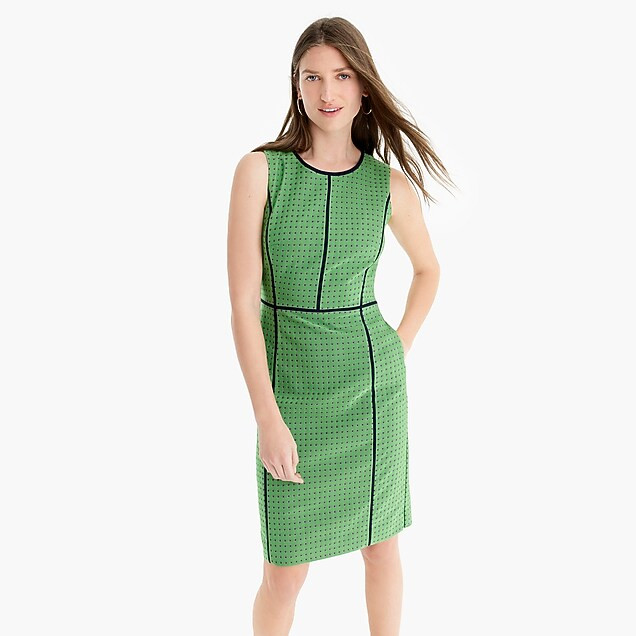 Paneled sheath dress | J. Crew US