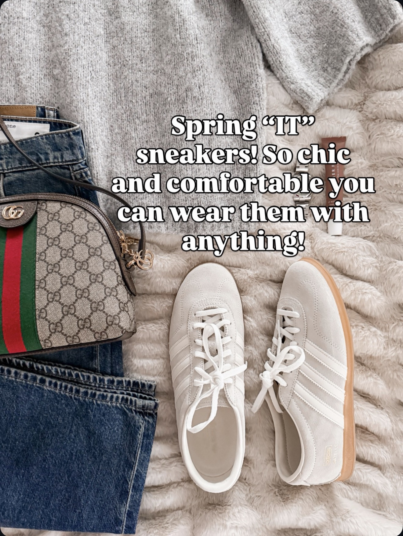 These are officially my spring “wear with everything” sneakers 🤍
Chic + comfortable = daily uniform.

#LTKSeasonal #LTKootd #LTKOver40