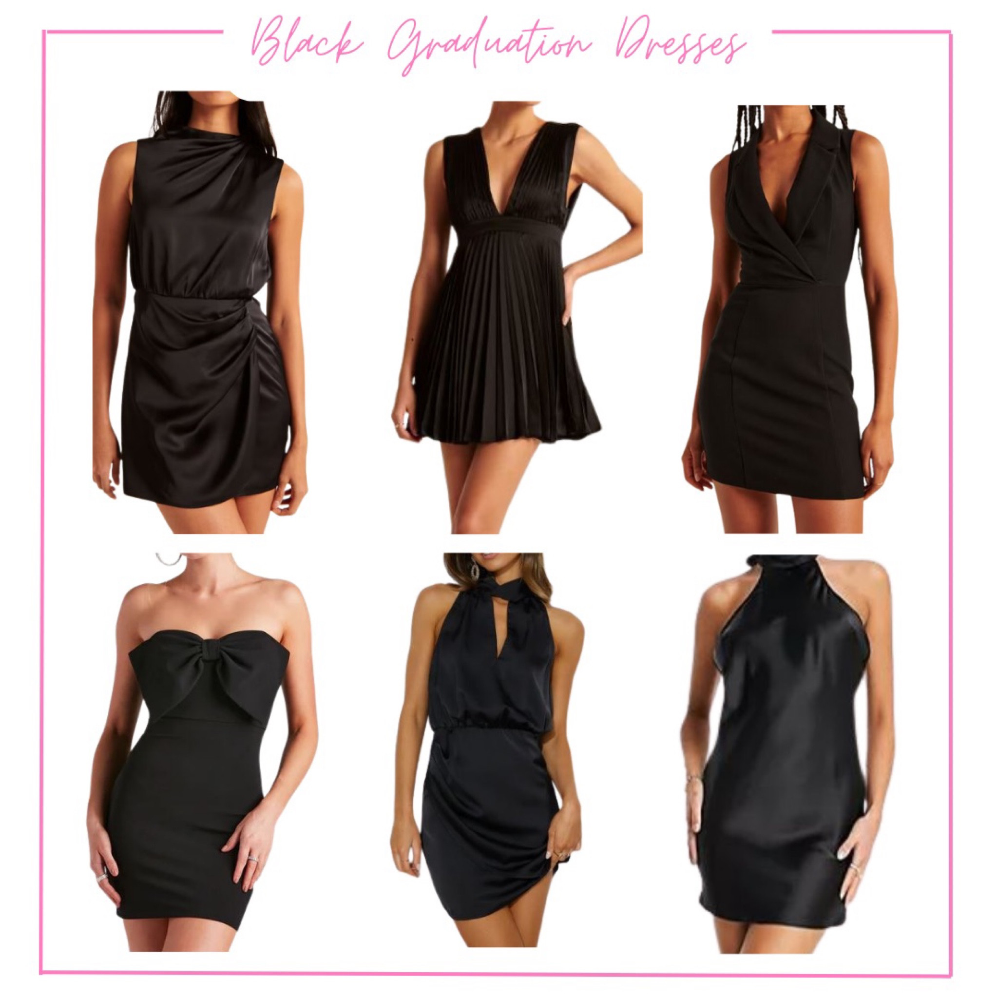 Grad Season is here! Here are some of my favorite black dresses that are perfect for graduation ceremonies or events! 🤍

#LTKFind #LTKSeasonal #LTKstyletip
