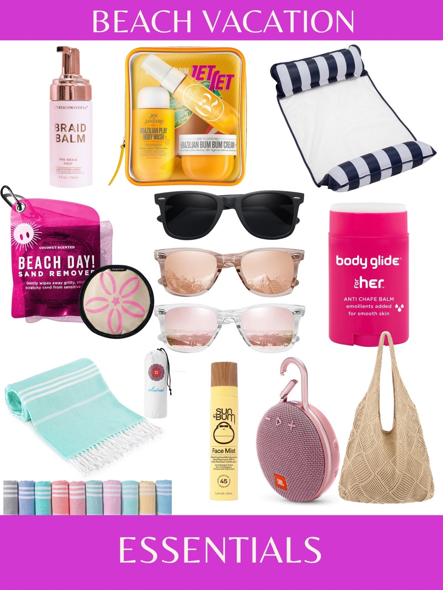 Traveling to the beach for spring break or summer vacation? Take these amazon beach vacation essentials with you!

#LTKSeasonal #LTKOver40 #LTKSaleAlert #LTKU #LTKTravel #LTKSwim #LTKFestival #LTKootd