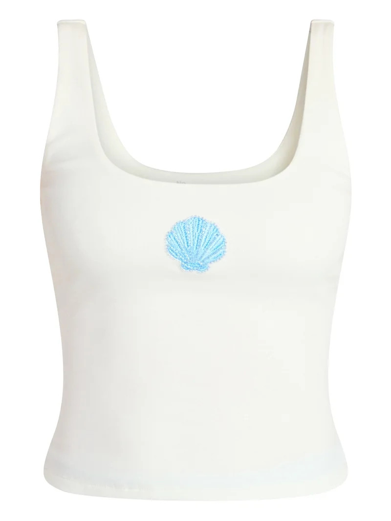 No Boundaries Embellished Tank Top, Women's XXS-XXL | Walmart (US)