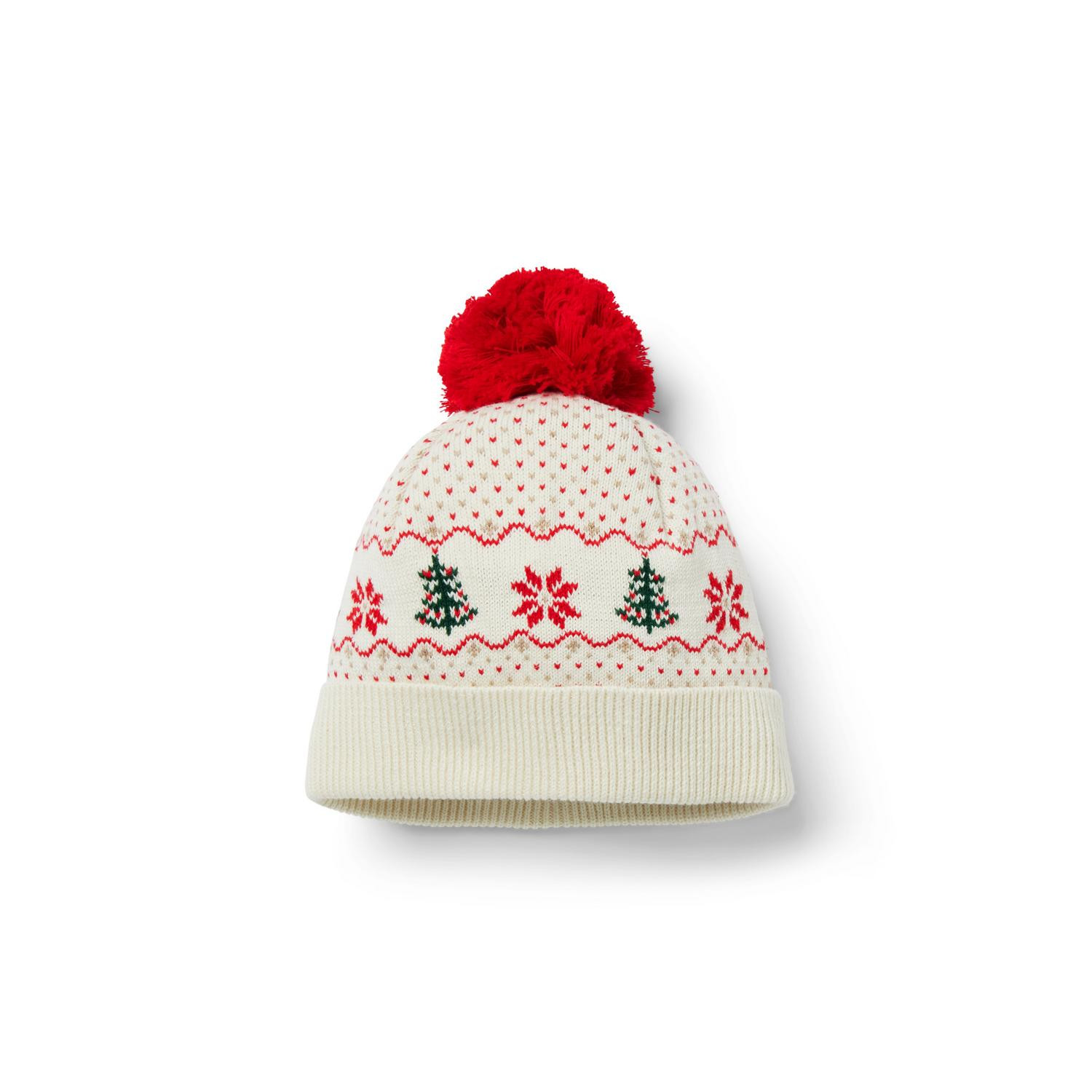 Baby Fair Isle Pom Beanie | Janie and Jack