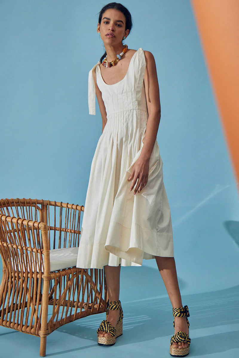 Braden Dress | Tie Strap Dress | Hunter Bell | Hunter Bell