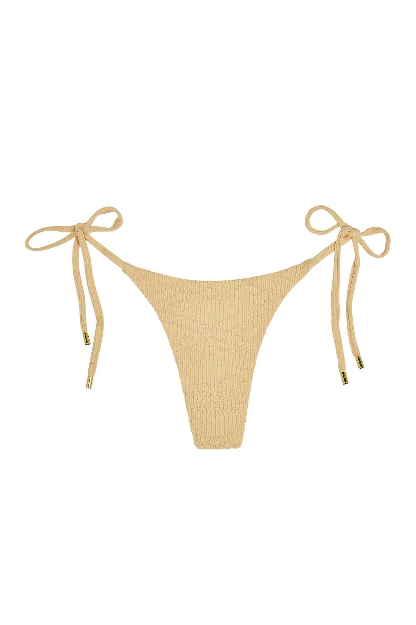 Palma Bottom - Raffia Summer Plaid | Monday Swimwear