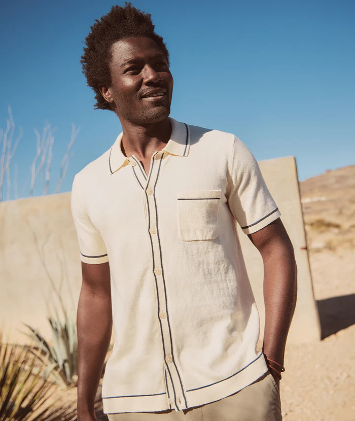 Wyatt Sweater Button Down | Marine Layer