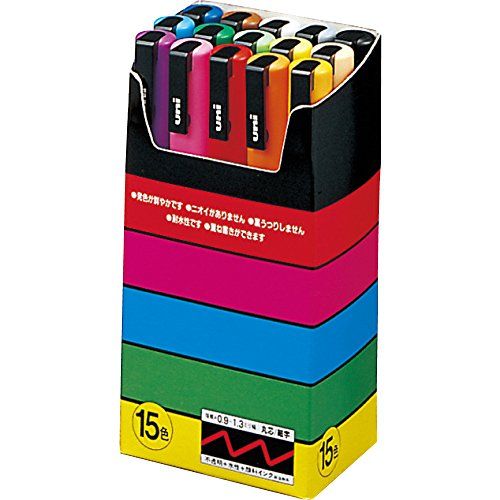 Uni-posca PC-5M Paint Marker Pen - Medium Point - Set of 15 | Amazon (US)