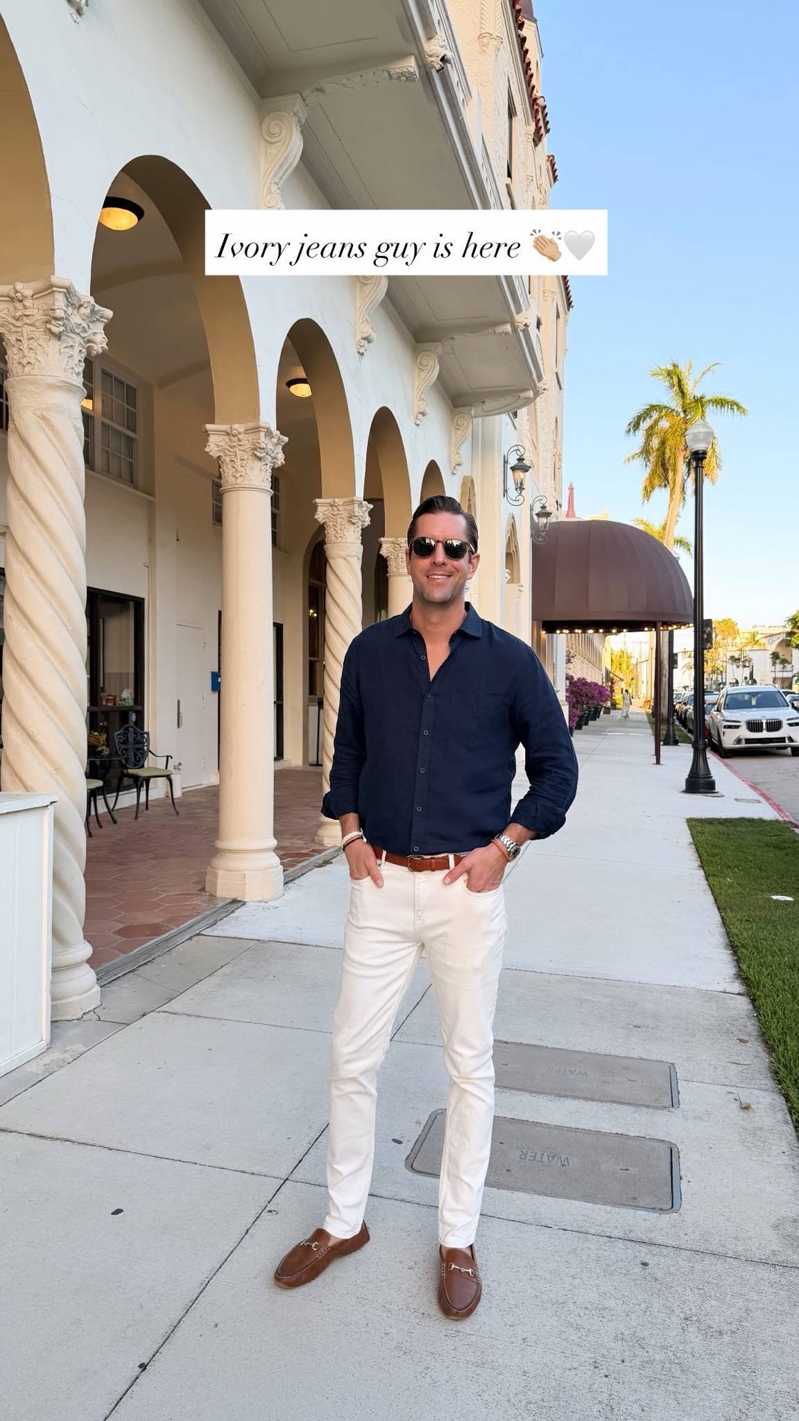Men’s outfit, linen shirt, ivory jeans, white jeans, men’s fashion. 

#LTKMens #LTKootd #LTKTravel
