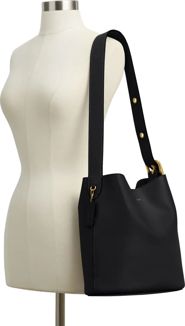 Bleecker Natural Grain Leather Shoulder Bag | Nordstrom