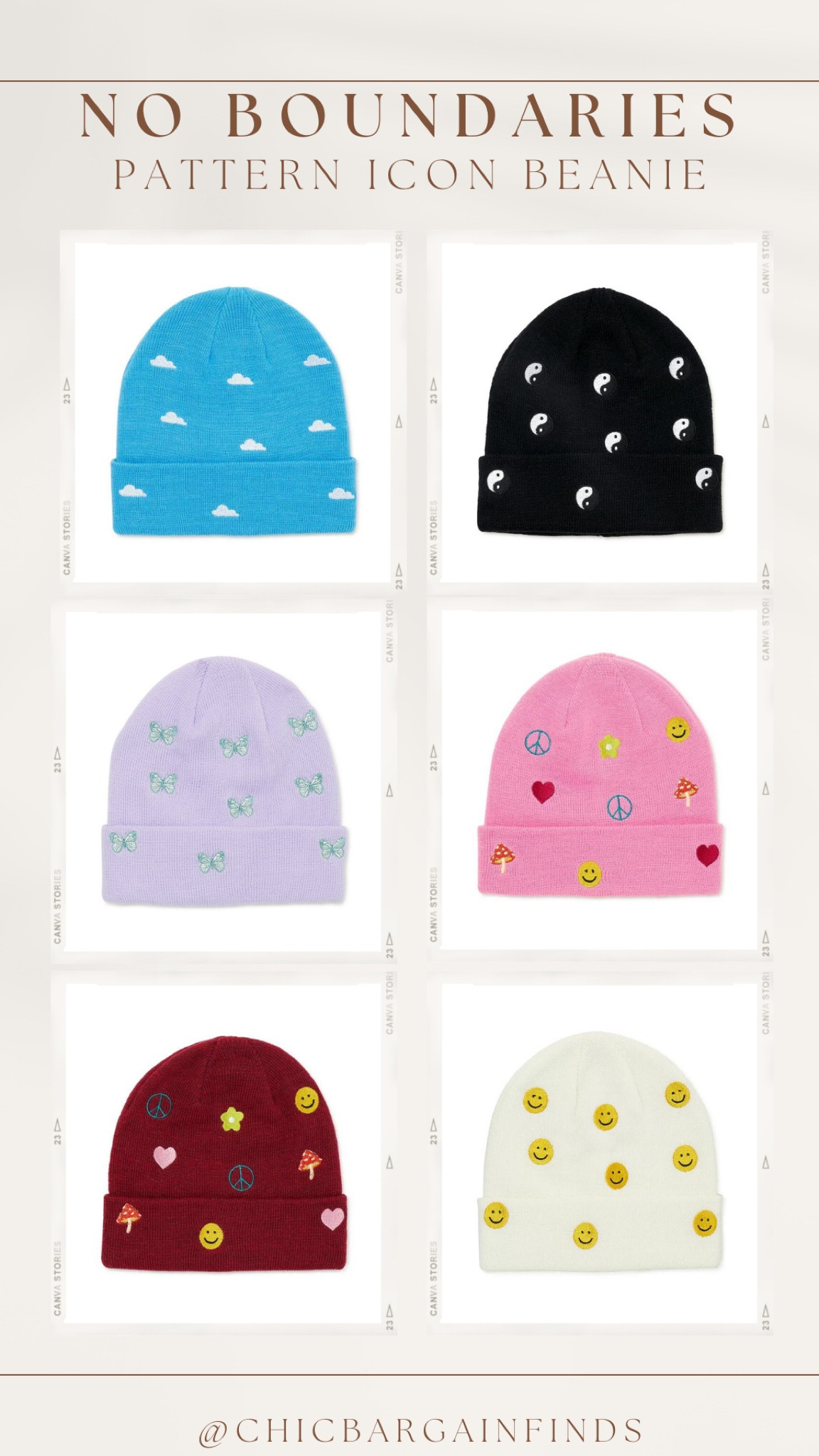No Boundaries Pattern Icon Beanie

#LTKFind #LTKSeasonal #LTKGiftGuide