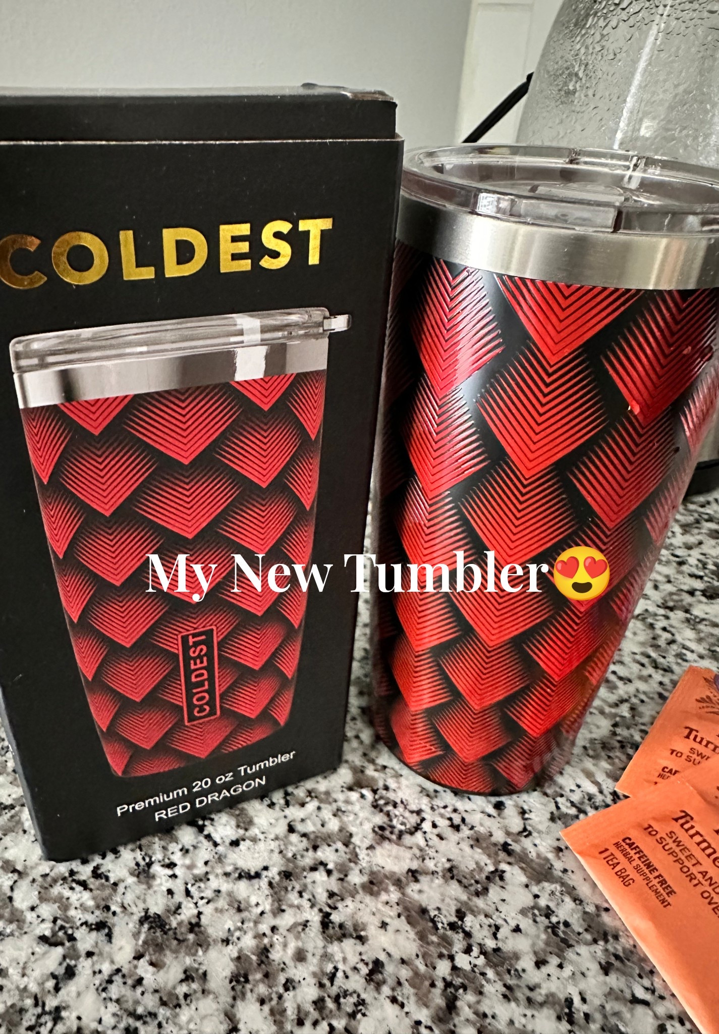 I just had to show her off. Meet my new COLDEST tumbler. It’s called Red Dragon. I am obsessed. So excited about making my tea in the am. Its just something about this red. #coldesttumbler #tumbler #coffeemugs #teamugs #ltkblackfriday #holidaygifts


#LTKmorningroutine #LTKFindsUnder100 #LTKHome
