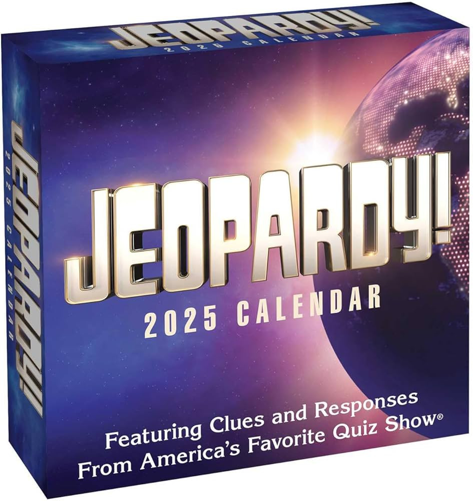 Jeopardy! 2025 Day-to-Day Calendar | Amazon (US)