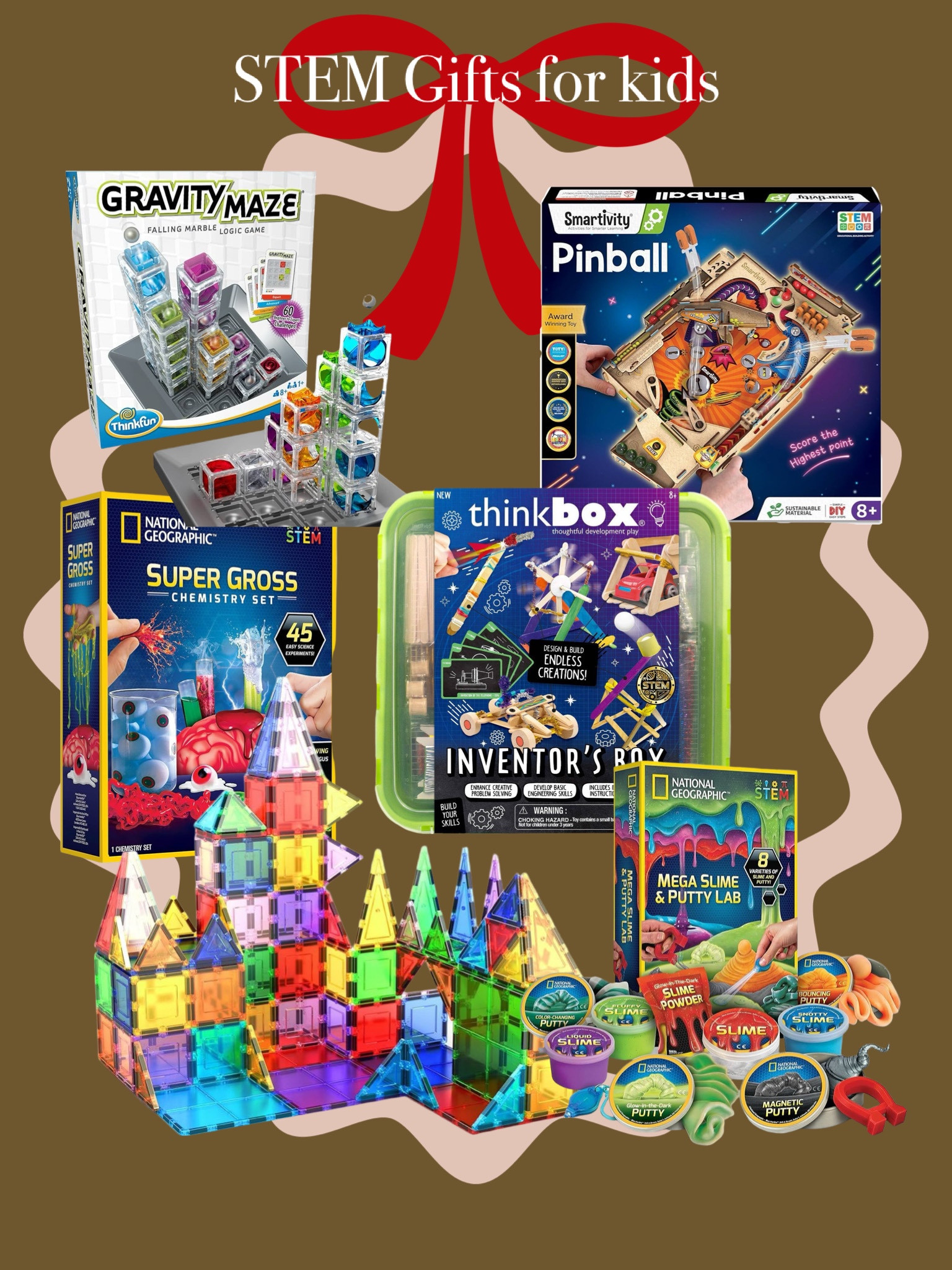 STEM & STEAM gifts for kids! I try to buy a few of these for my kids each holiday plus lots of books! 

#LTKKids #LTKHoliday #LTKGiftGuide