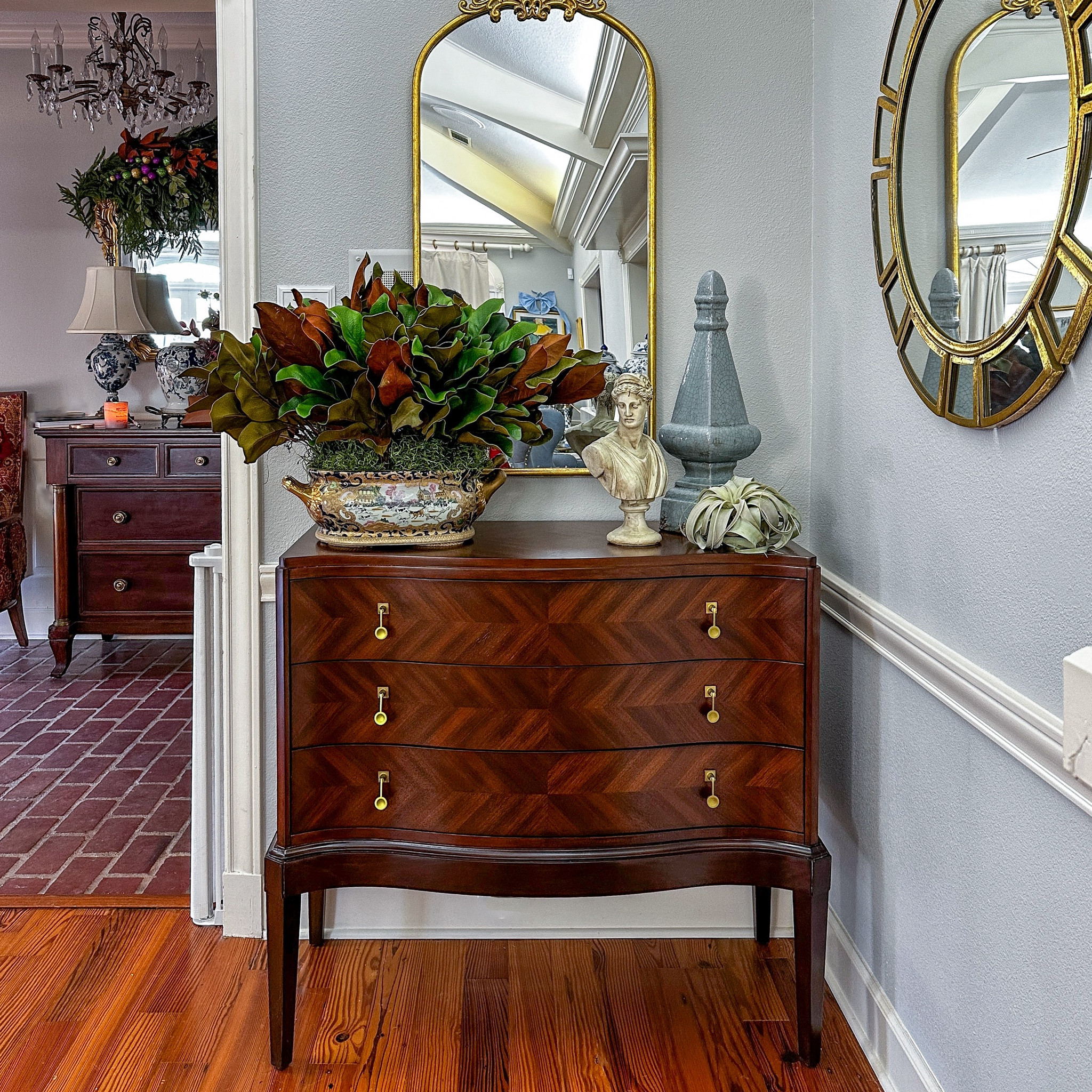 Entryway decor, accent chest, grandmillennial decor 

#LTKhome