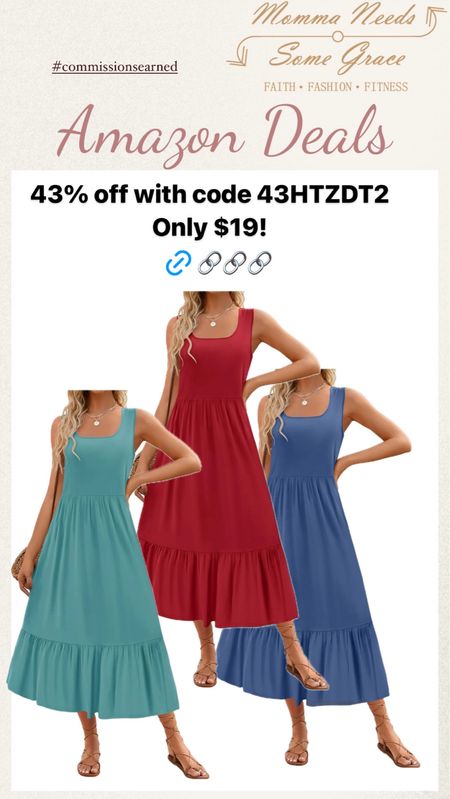 Dress on sale for under $20! Promo ends 5/30!

#LTKFindsUnder50 #LTKSaleAlert #LTKSeasonal
