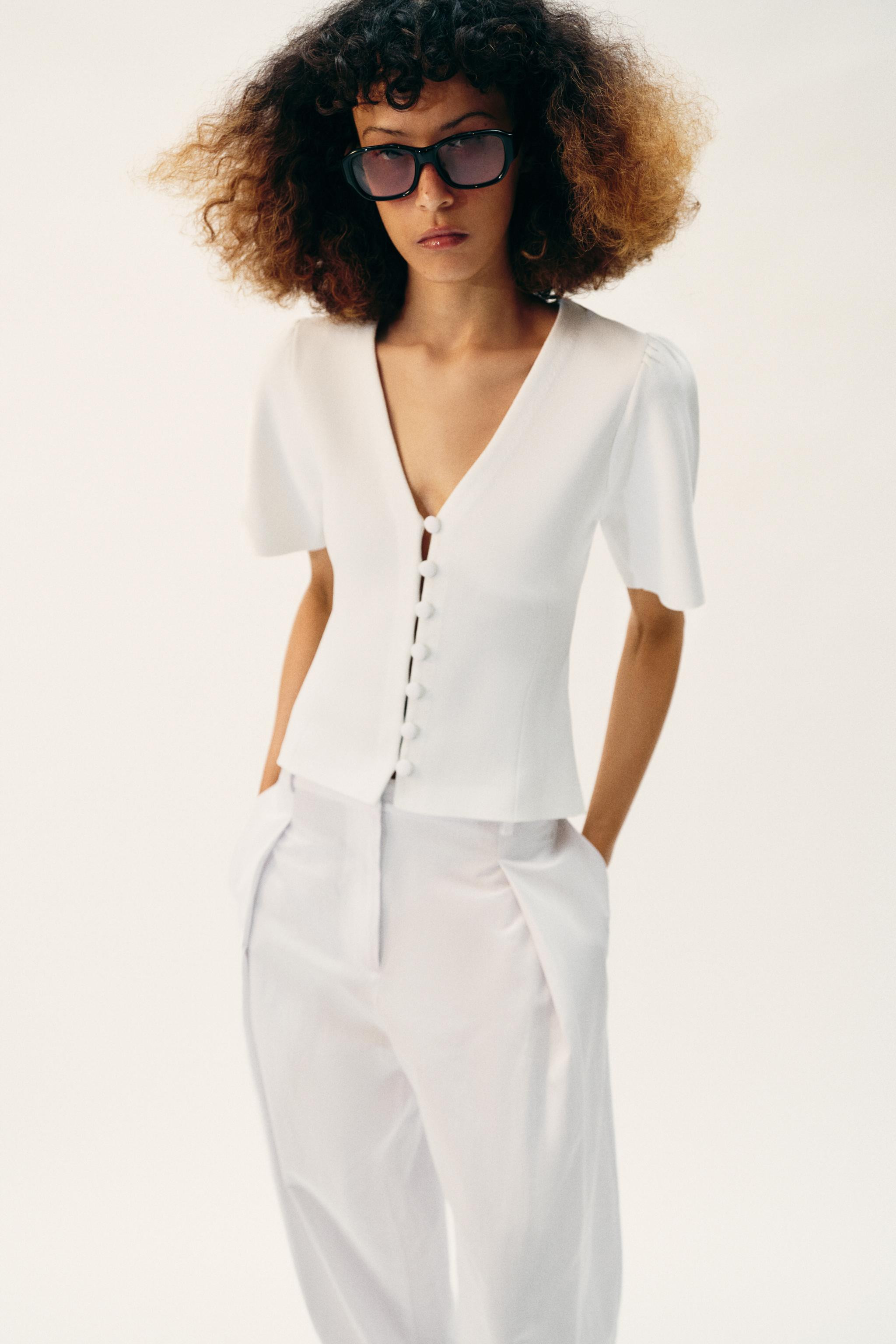 ZW COLLECTION BARREL TROUSERS | Zara UK