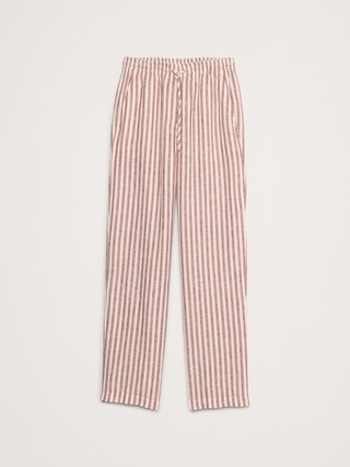 Linen Pull-On Ankle Pant | Banana Republic (CA)