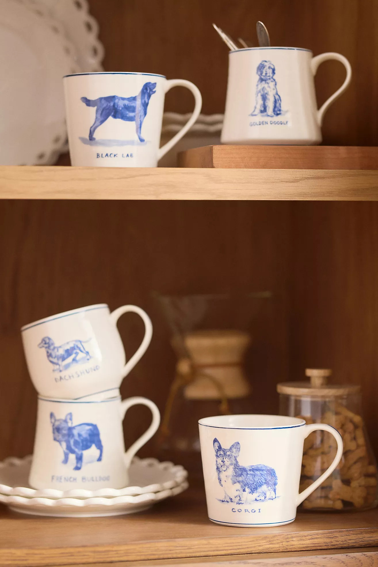 Molly Hatch Stoneware Dog Mug | Anthropologie (US)