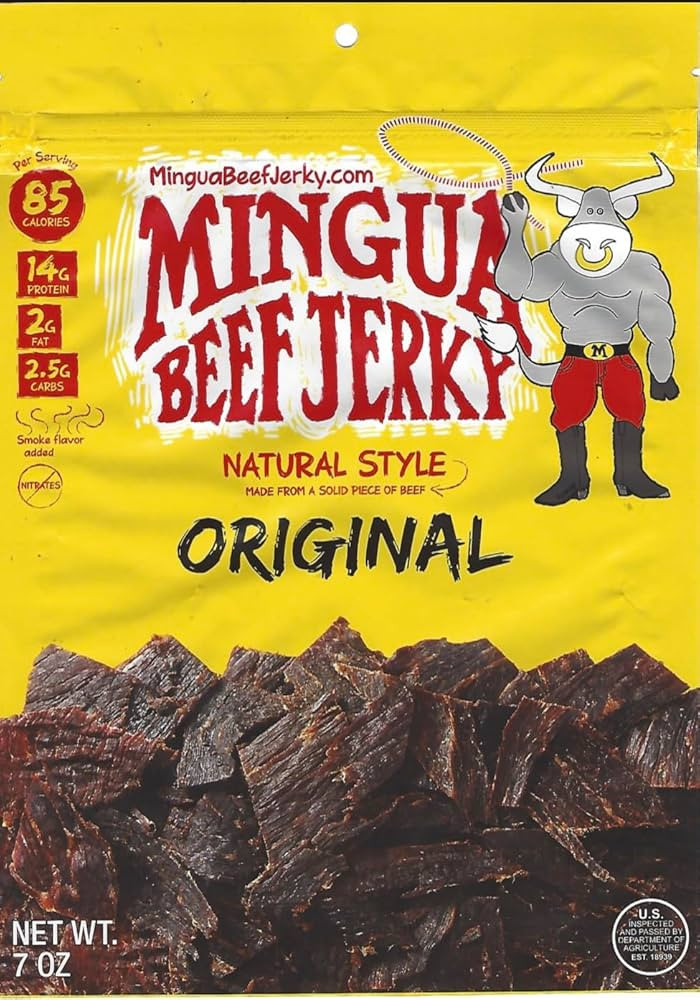 Mingua Beef Jerky (The Original) 7 oz Original (Mild) | Amazon (US)