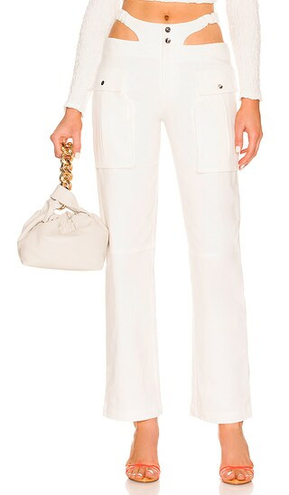 Zenna Cargo Pant in Off White | Revolve Clothing (Global)