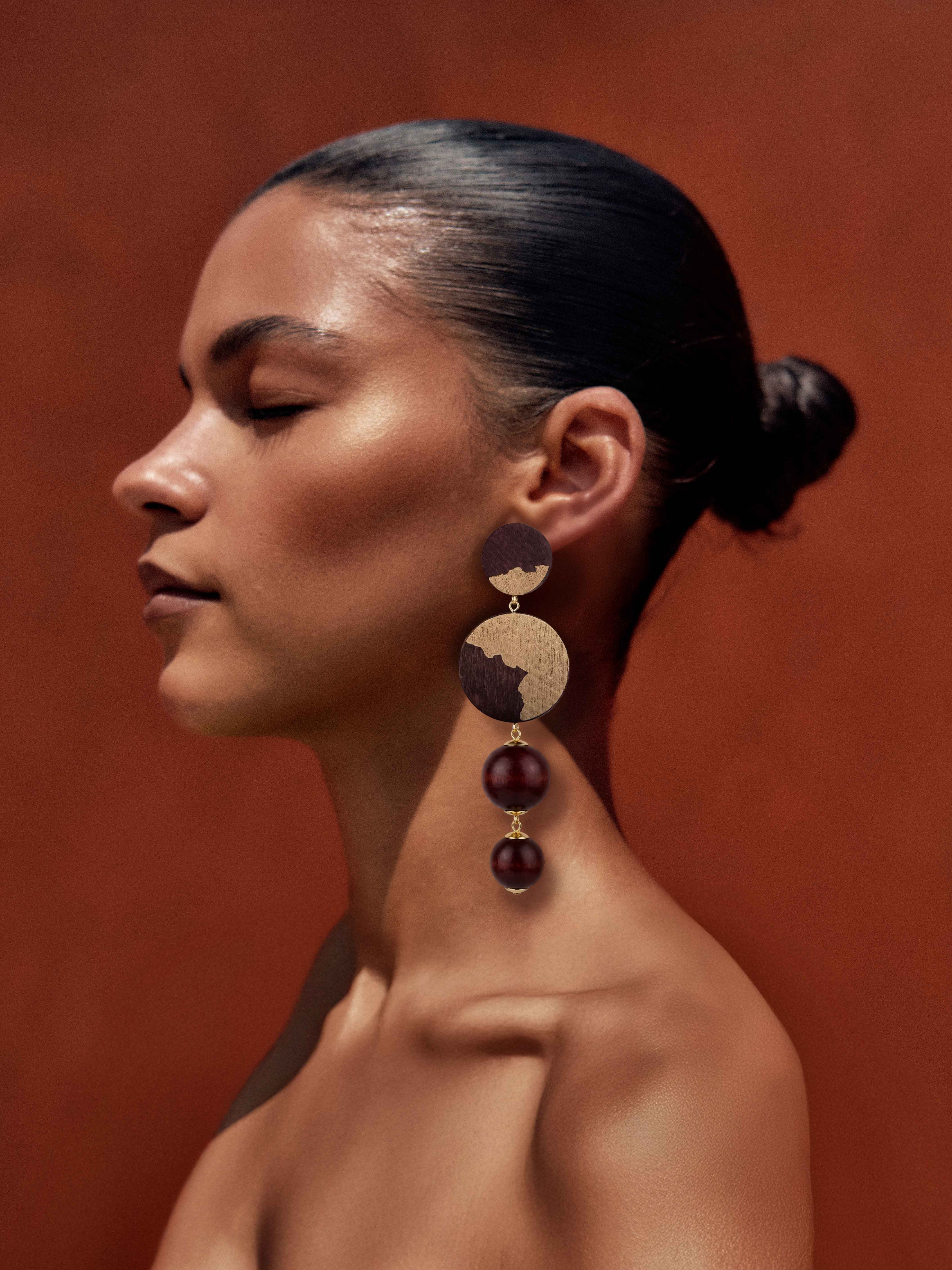 TOLU EARRING | ANDREA IYAMAH