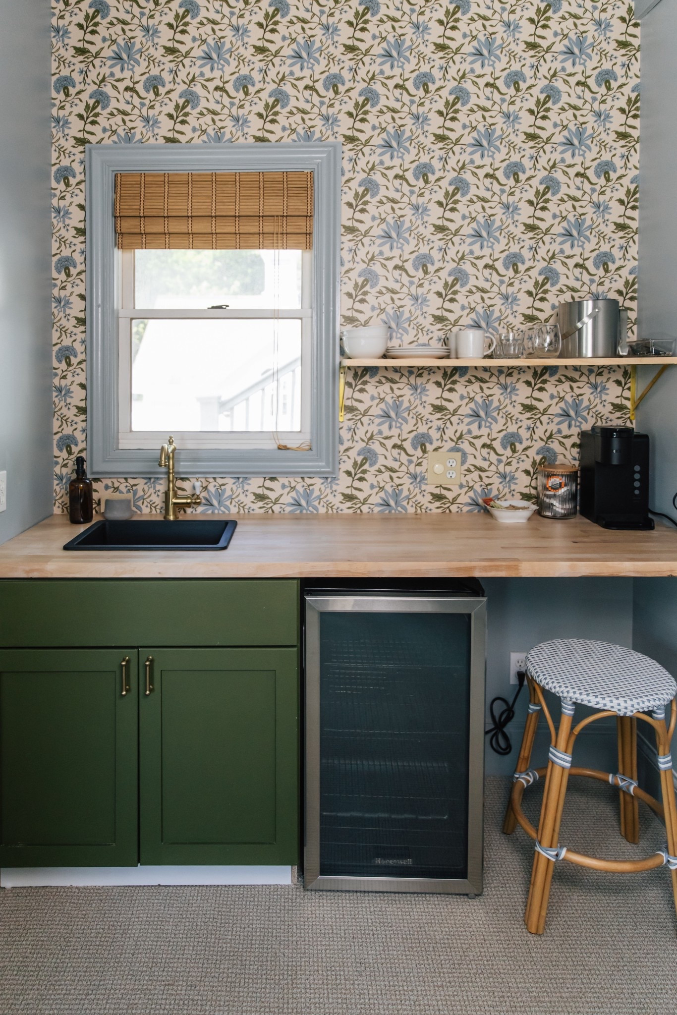 Ipswich Inn Wet Bar: Benjamin Moore Boothbay Gray

#LTKHome