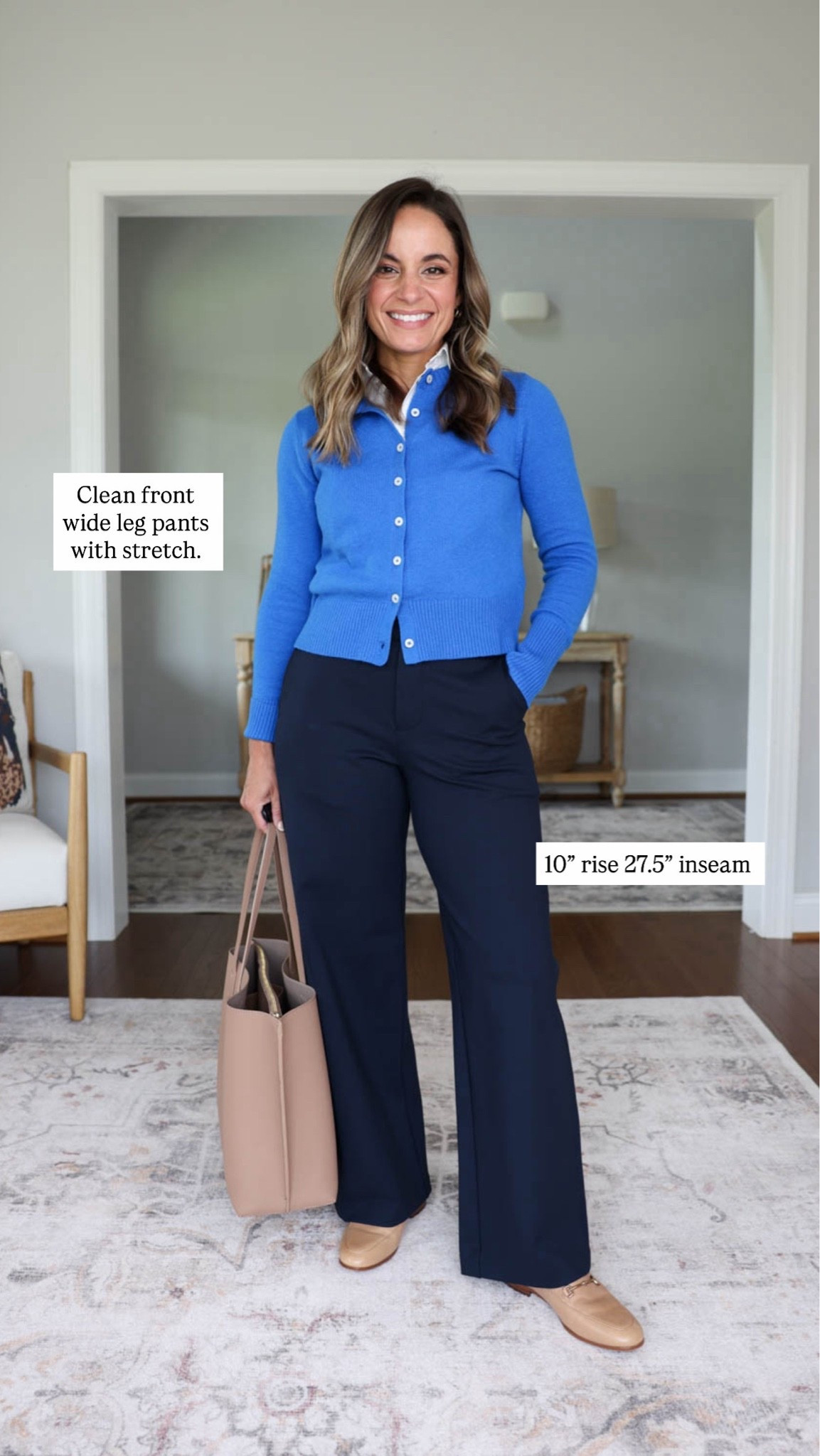 When it comes to petite pants, I find everyone is looking for something a little different. Here are a few options for the most common requests I receive. 

All shown on me unaltered. I’m 4’10” with a 25” ankle inseam and a 27.5-28” full length inseam. 

Pants: petite xxs (27.5” inseam)
Cardigan: petite xs 
Top: xxs 

Petite pants, casual outfits, business casual outfits

#LTKPetite