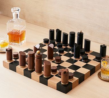 Wooden Chess Board Game | Pottery Barn (US)