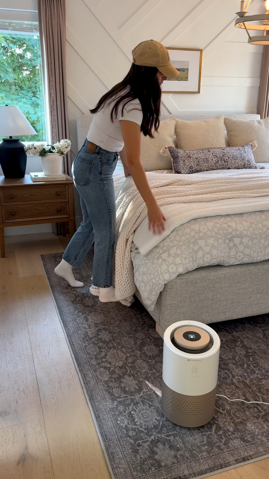 Loving this new air purifier in my bedroom, it just cleans the air so much and gives it that extra bit of freshness 