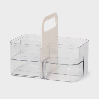 Cosmetic Vanity Makeup Caddy Off White - Brightroom™ | Target