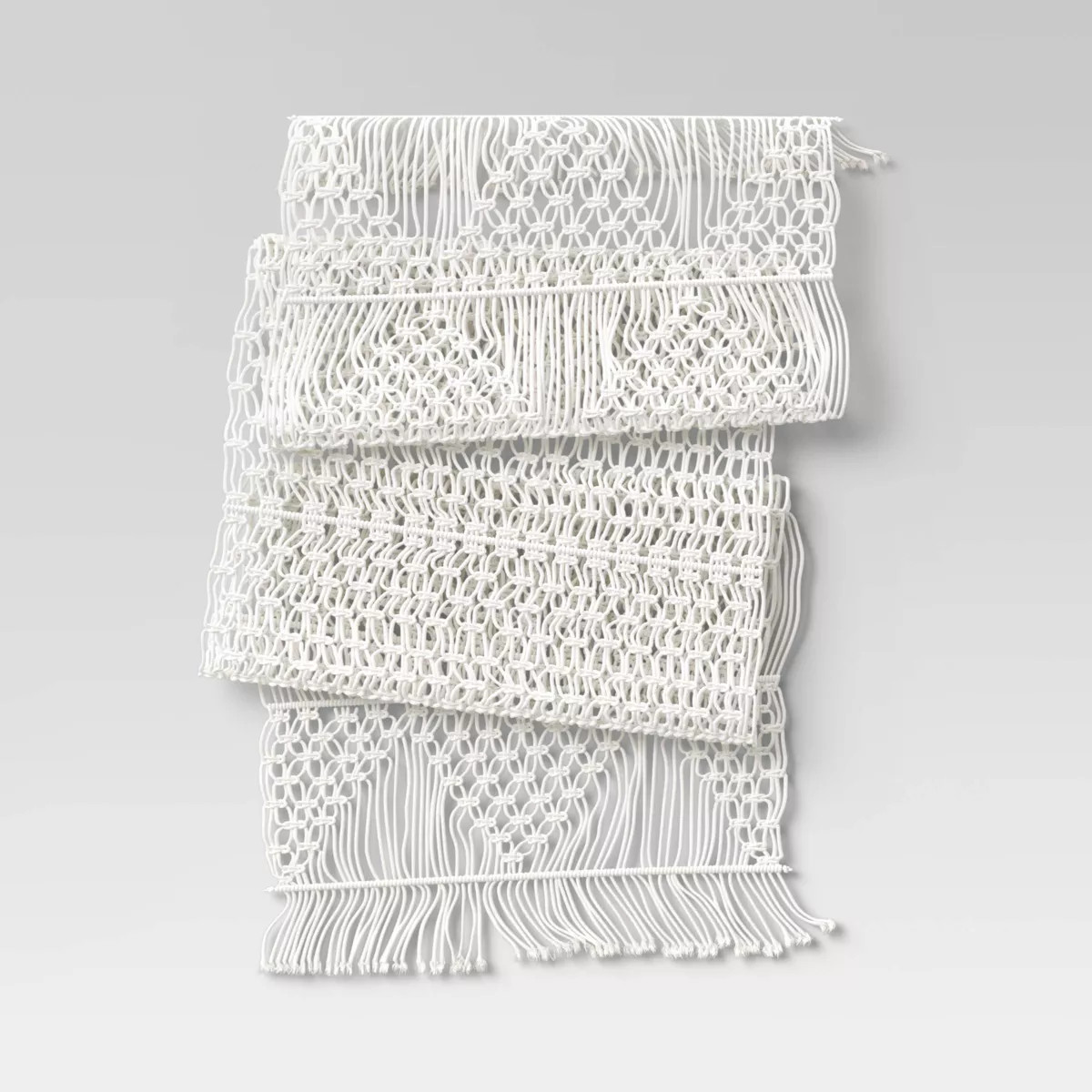 Cotton Macrame Runner White - Opalhouse™ | Target