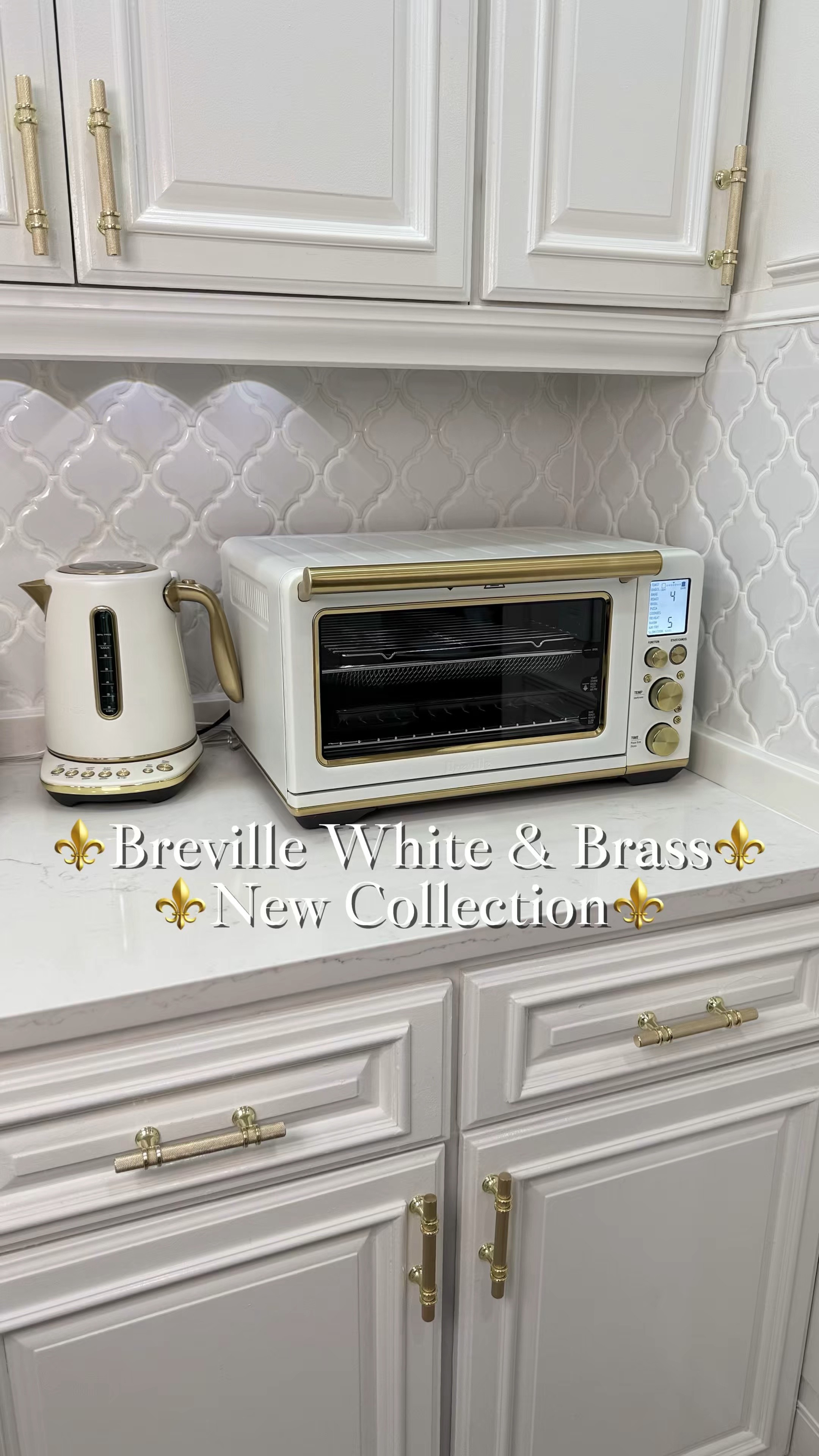 This beautiful New Breville White and brass collection, deserved to be in my kitchen, I do own different Breville small appliances and I loved them all and I just know how good this brand is and with this collection being white and brass it’s just perfect in my kitchen 😍 @Breville #breville #aesthetic #elegant #kitchen 

#LTKMostLoved #LTKHome #LTKWatchNow