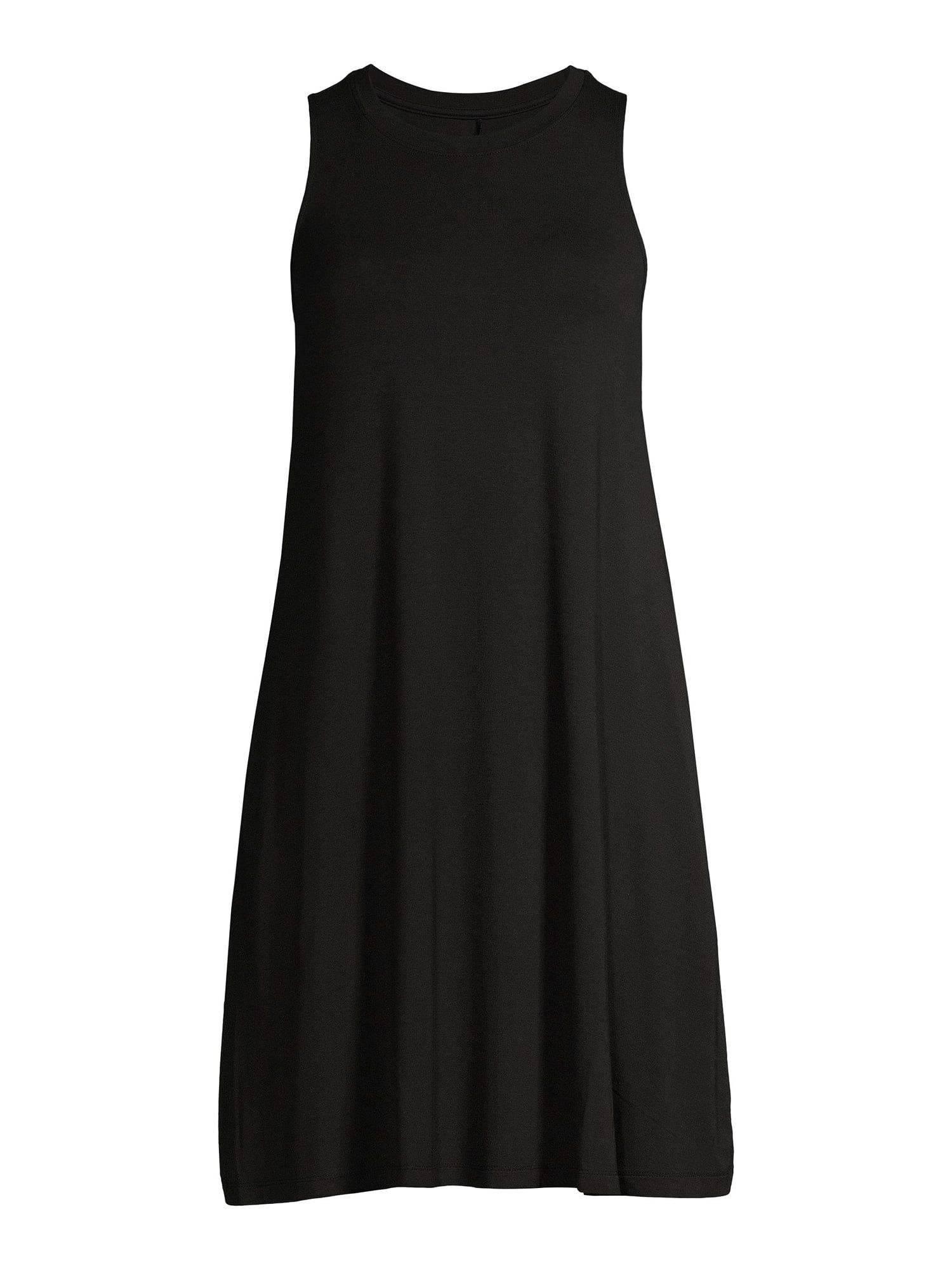 Time and Tru Women's Sleeveless Knit Dress | Walmart (US)