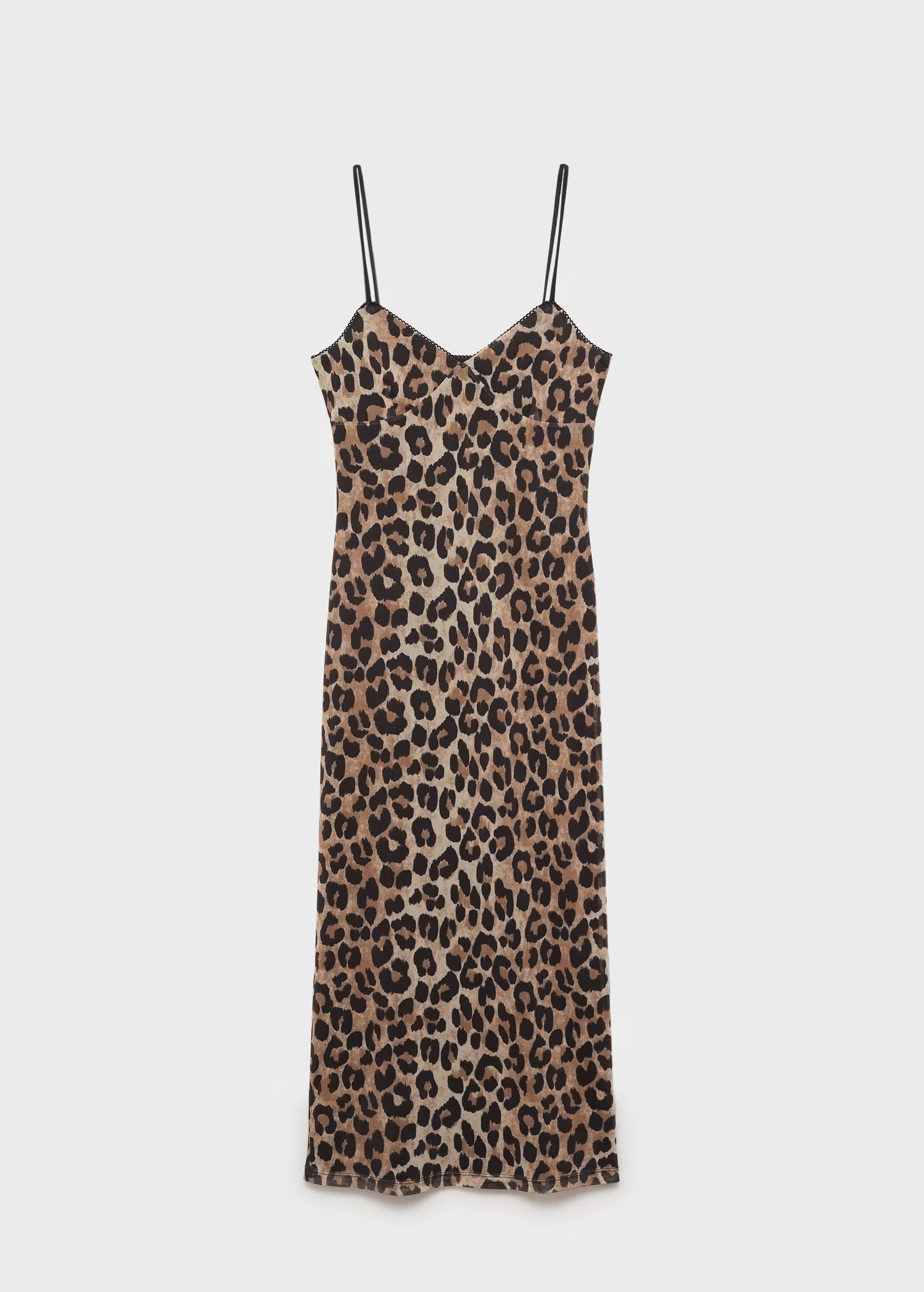 Leopard midi dress - Women | MANGO USA | Mango (US/MX/AU)