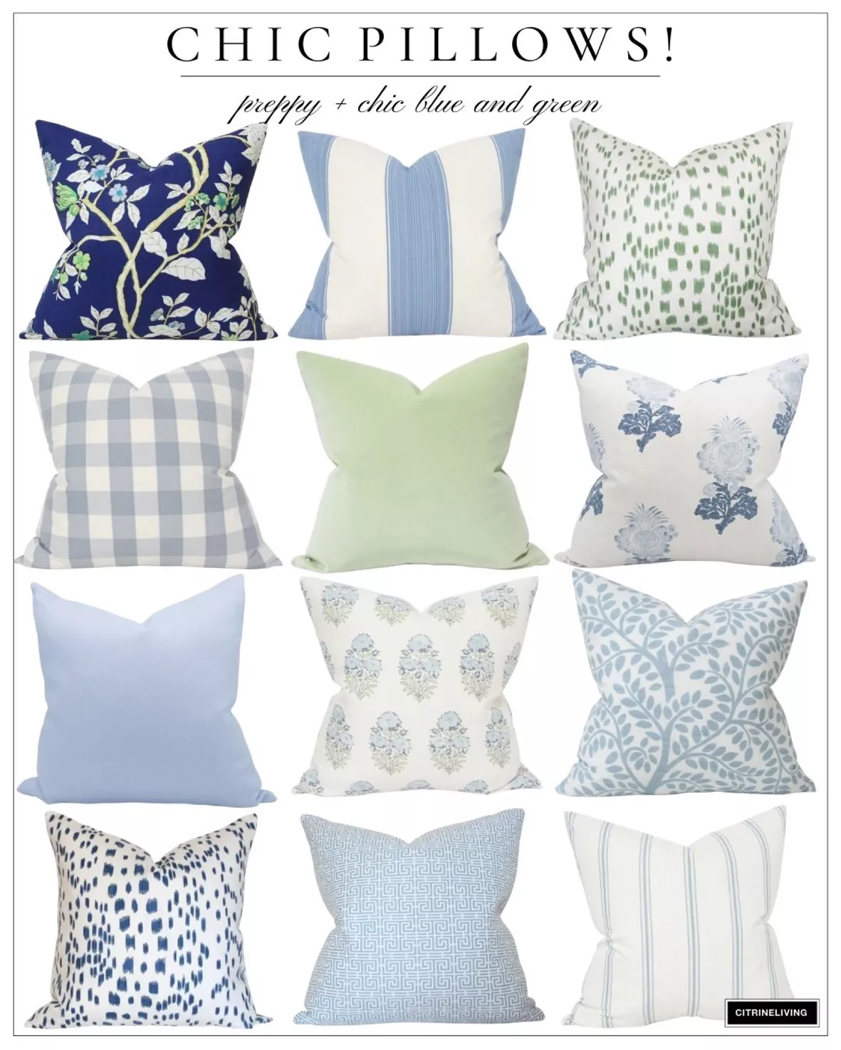 Designer Decorative Pillows For Chic Living Rooms and Bedrooms