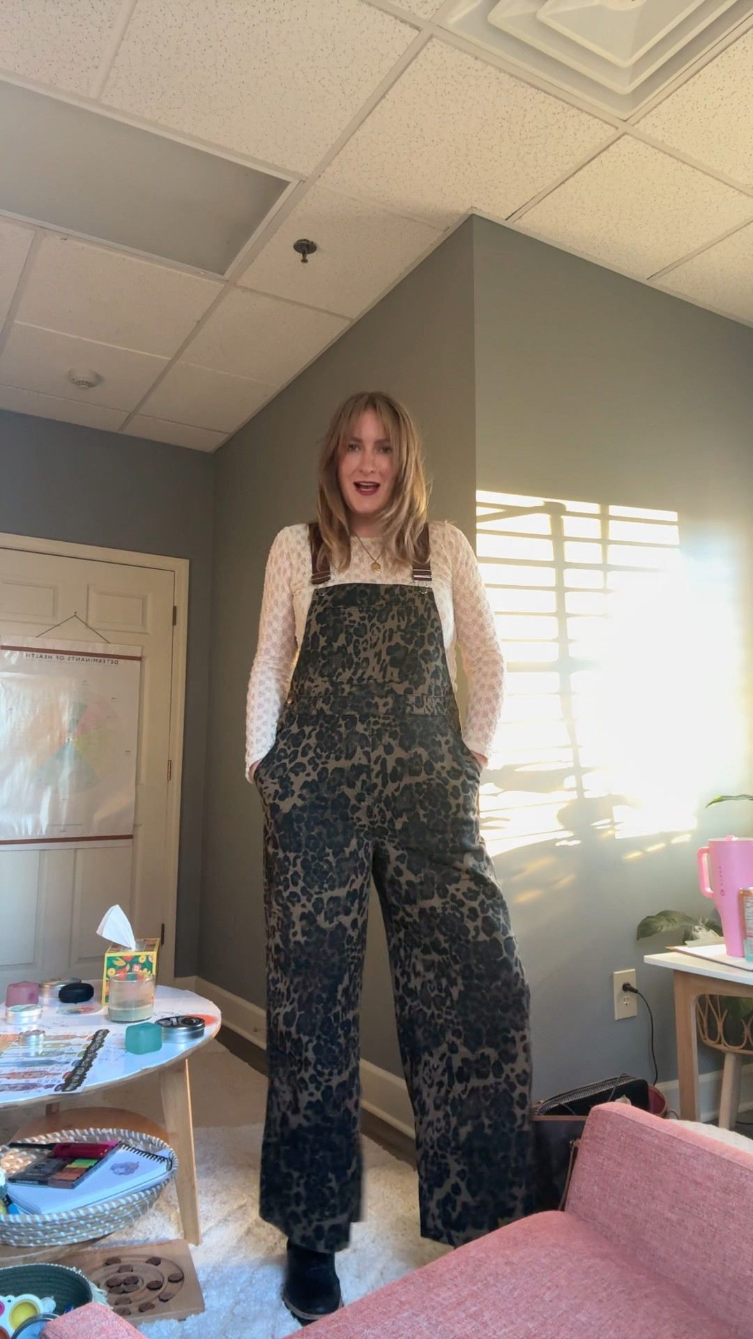 Lace, leopard, and latte season ☕🍁
Linked my Target lace tee, Cider overalls, Tom’s boots + YSL lip for the perfect fall office look.
#LTKFall #LTKStyle #LTKWorkwear #LTKUnder50 #LTKTarget #LTKBoots #LTKMakeup #LTKJewelry #TargetStyle #CiderFinds #TomsBoots #YSLBeauty #FallFashion #FallOOTD #NeutralStyle #OfficeOutfit #WhatIWore #FallInspo #AffordableFashion #KCStyle

#LTKFindsUnder50 #LTKSeasonal #LTKWorkwear