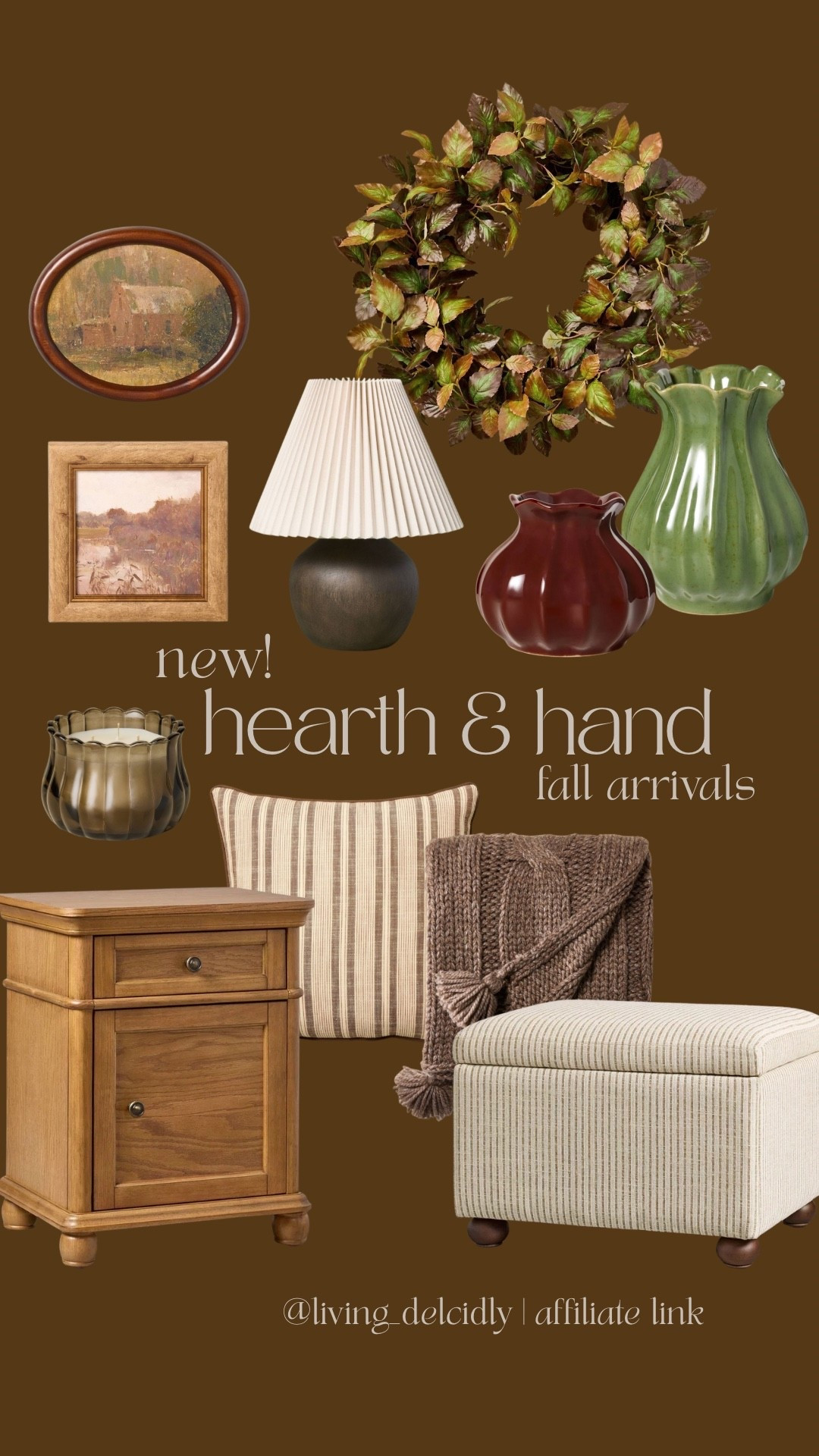 The Fall collection from Hearth & Hand dropped — here’s what caught my eye!

Fall decor, fall styling, fall wreath, fall candle, vase styling, table lamp, fall art, fall throw pillow, seasonal decor, Target finds, affordable decor, home styling, home decor, bedroom styling, console styling, living room styling

#LTKHome #LTKSeasonal